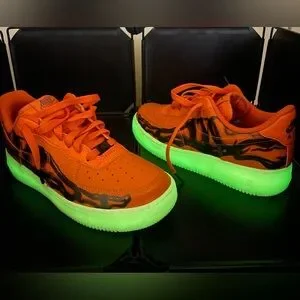 Nike | Shoes | Nike Sneakers Glow In The Dark Bottoms | Poshmark display picture 2